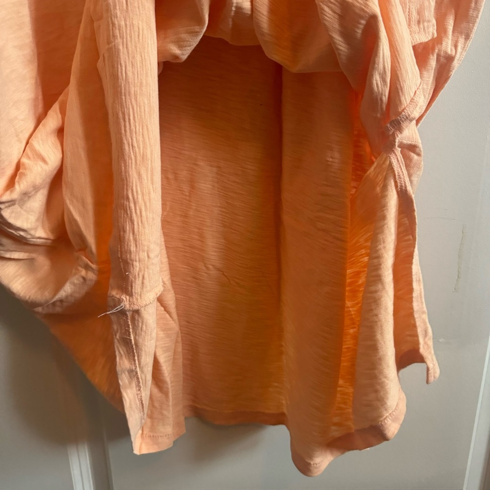 Universal Thread | Women's Cotton Ruffle Tank Dress Coral Size 2X - Picture 9 of 12
